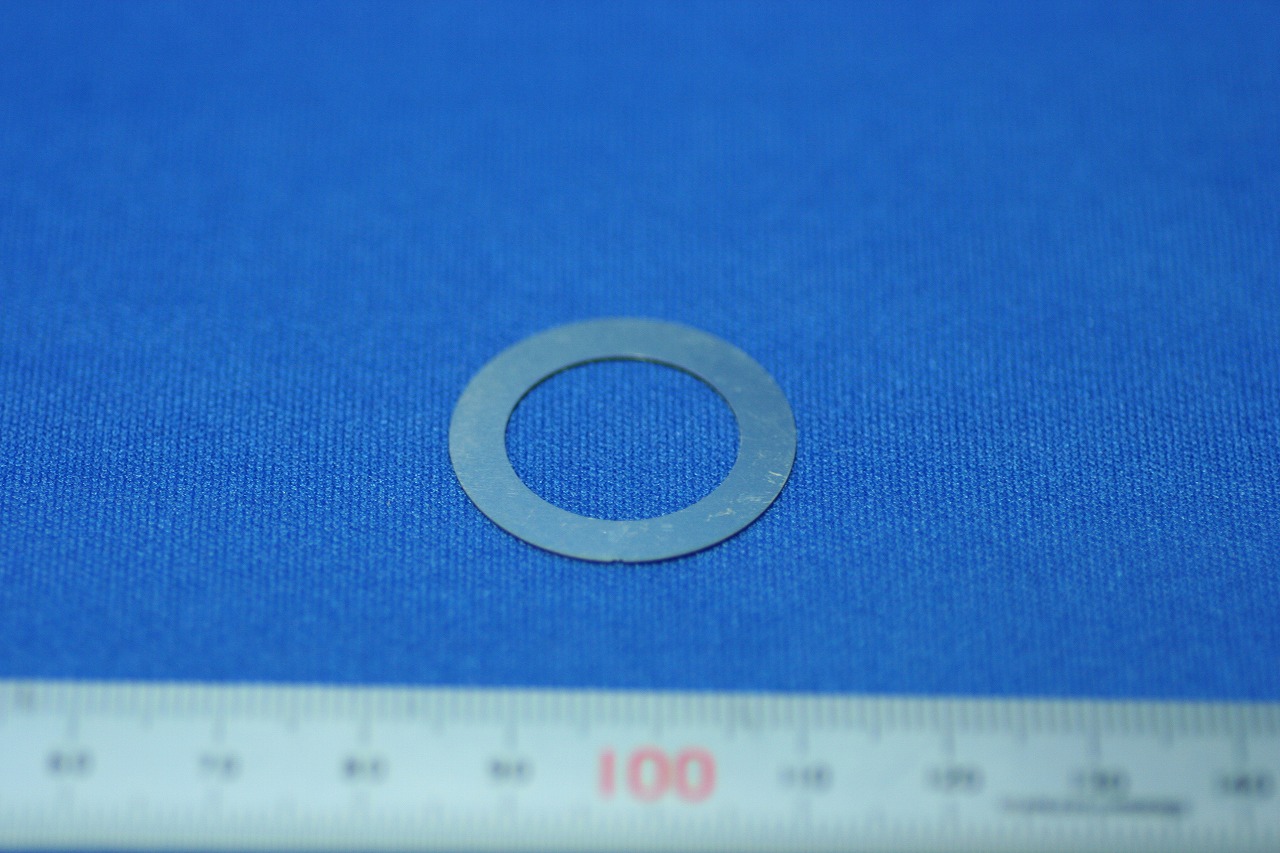 精密板金部品 シム板(スペーサー) SUS304 1/2H t0.2mm