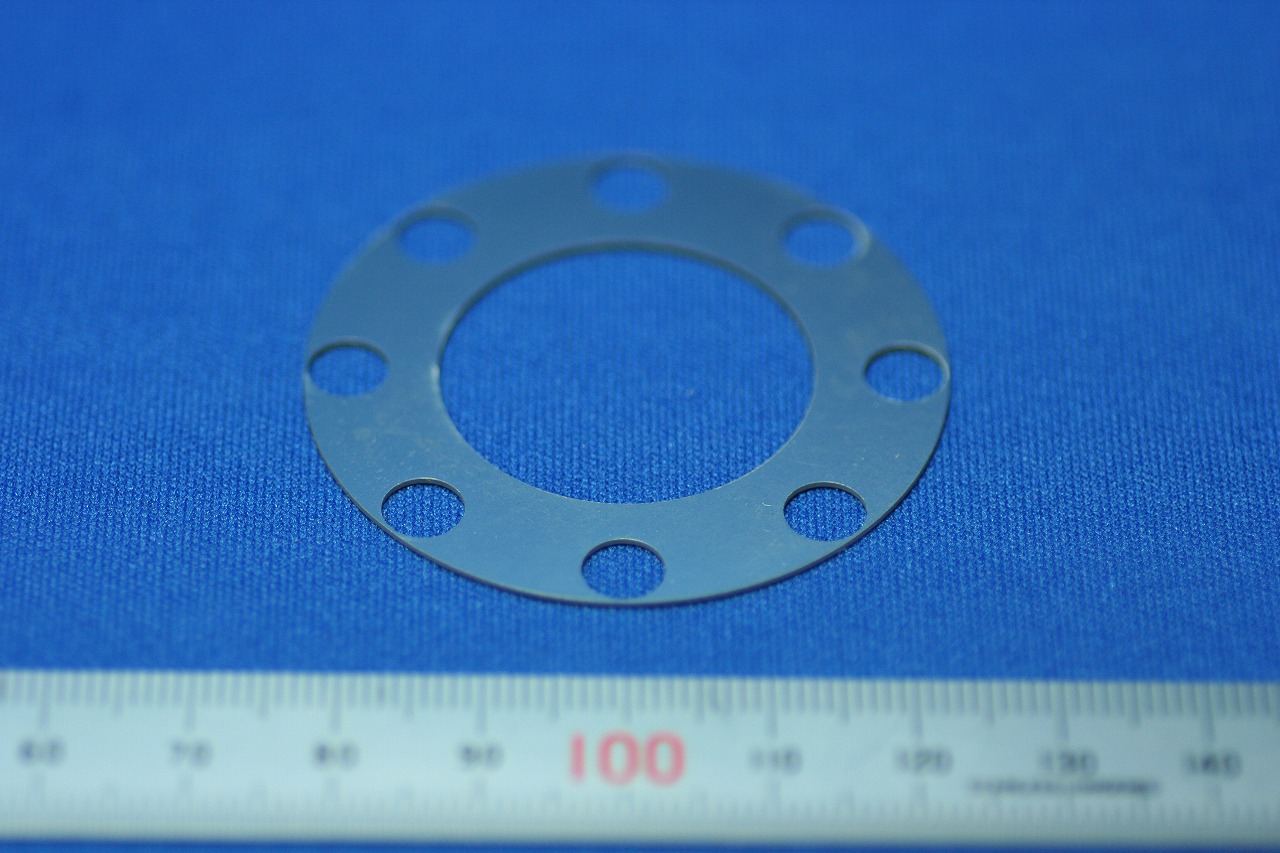 精密板金部品 シム板(スペーサー)SUS304 1/2H t0.1mm