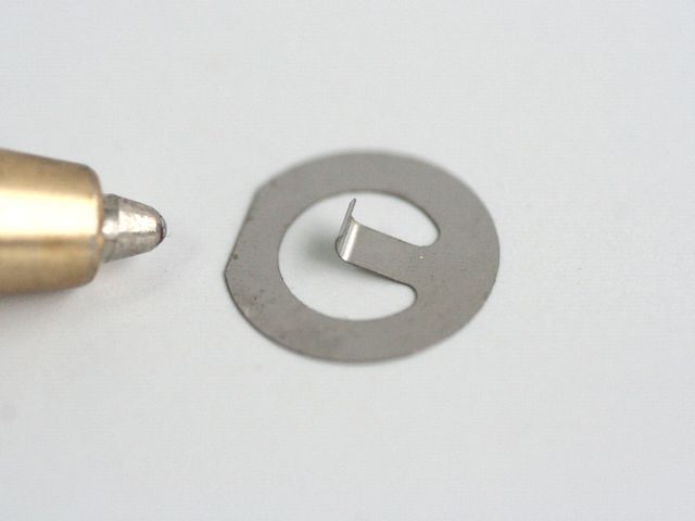 りん青銅　円形接点の試作画像