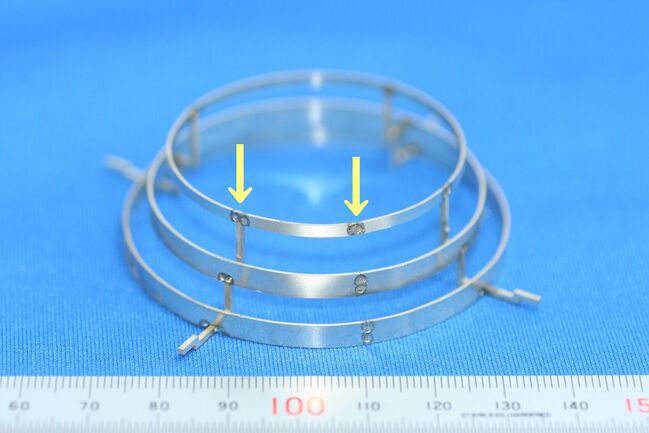 電気部品製造用冶具の精密接組み立て加工画像