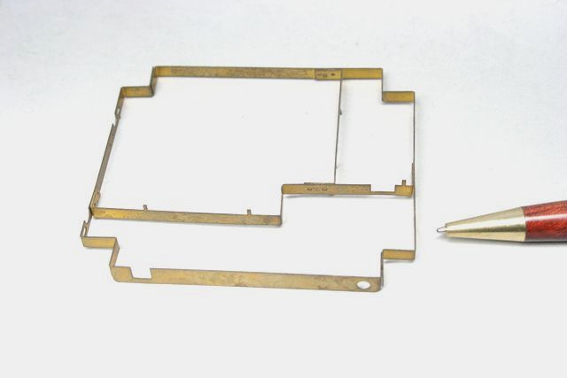 真鍮シールドケース　溶接技術画像