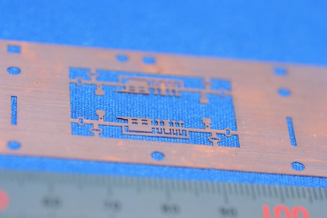 銅製チップ搬送トレイ　少量製作画像